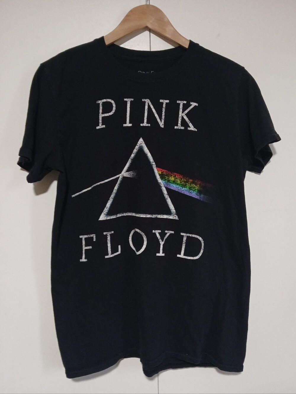 ​Pink Floyd Dark Side Of The Moon Graphic Tee Black Short Sleeve Mens Size L